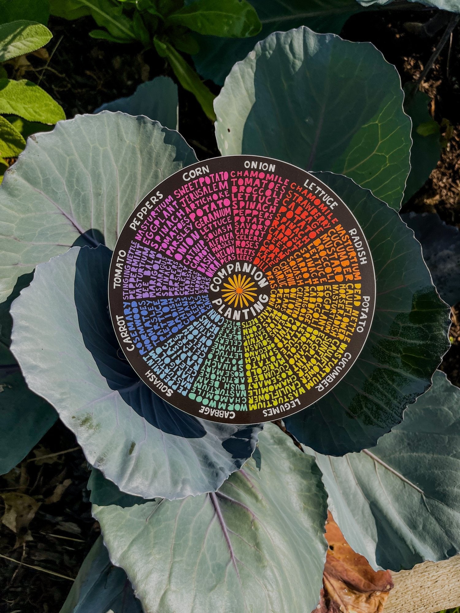 Companion Planting Sticker