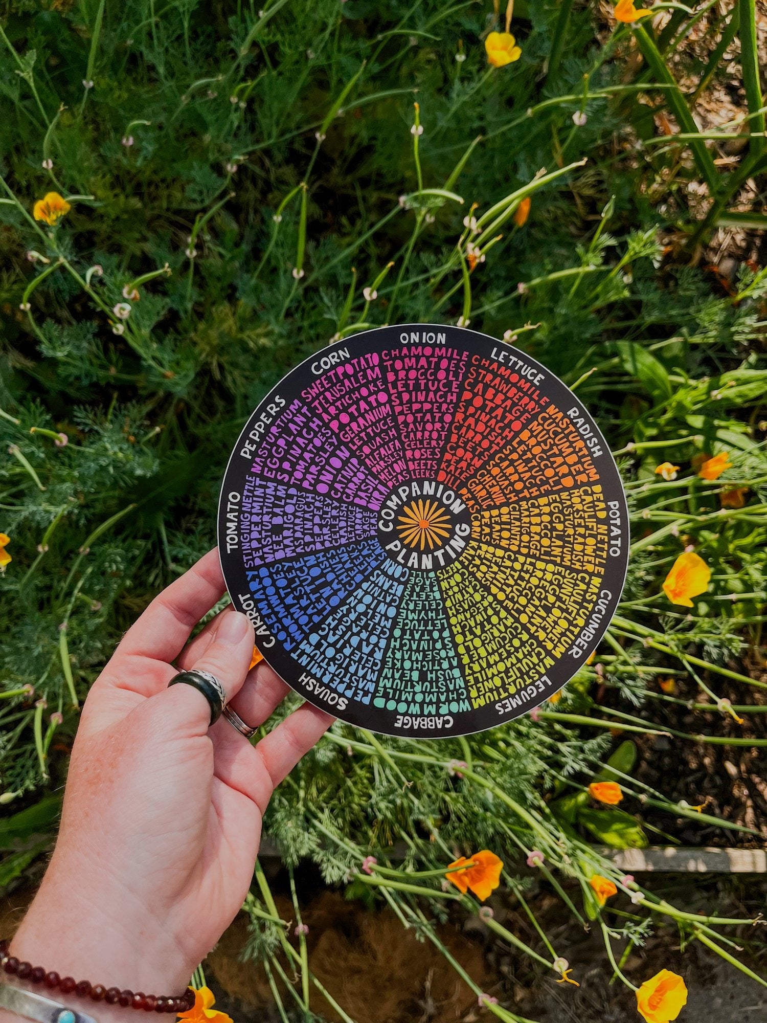 Companion Planting Sticker