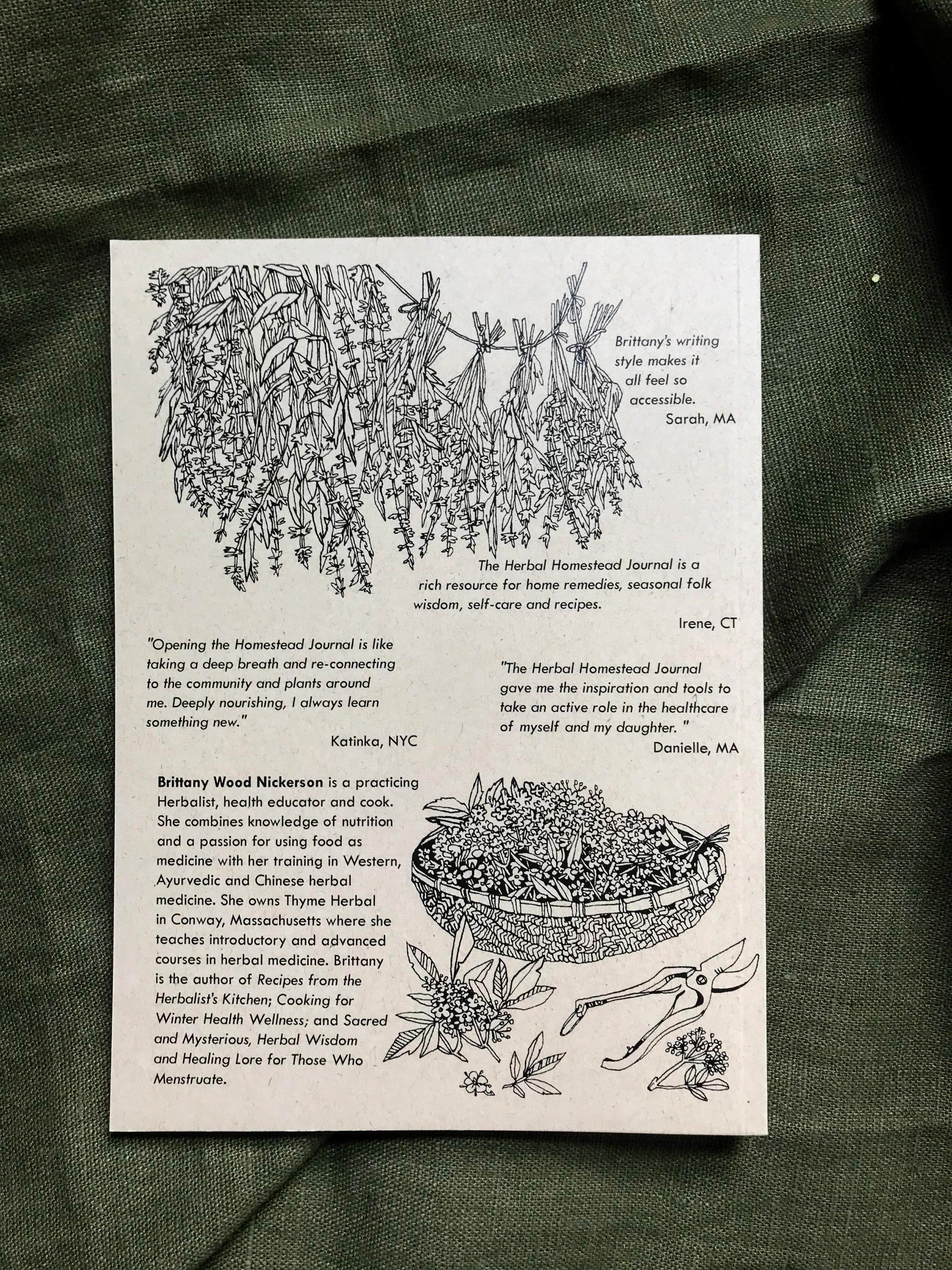 Herbal Homestead Journal