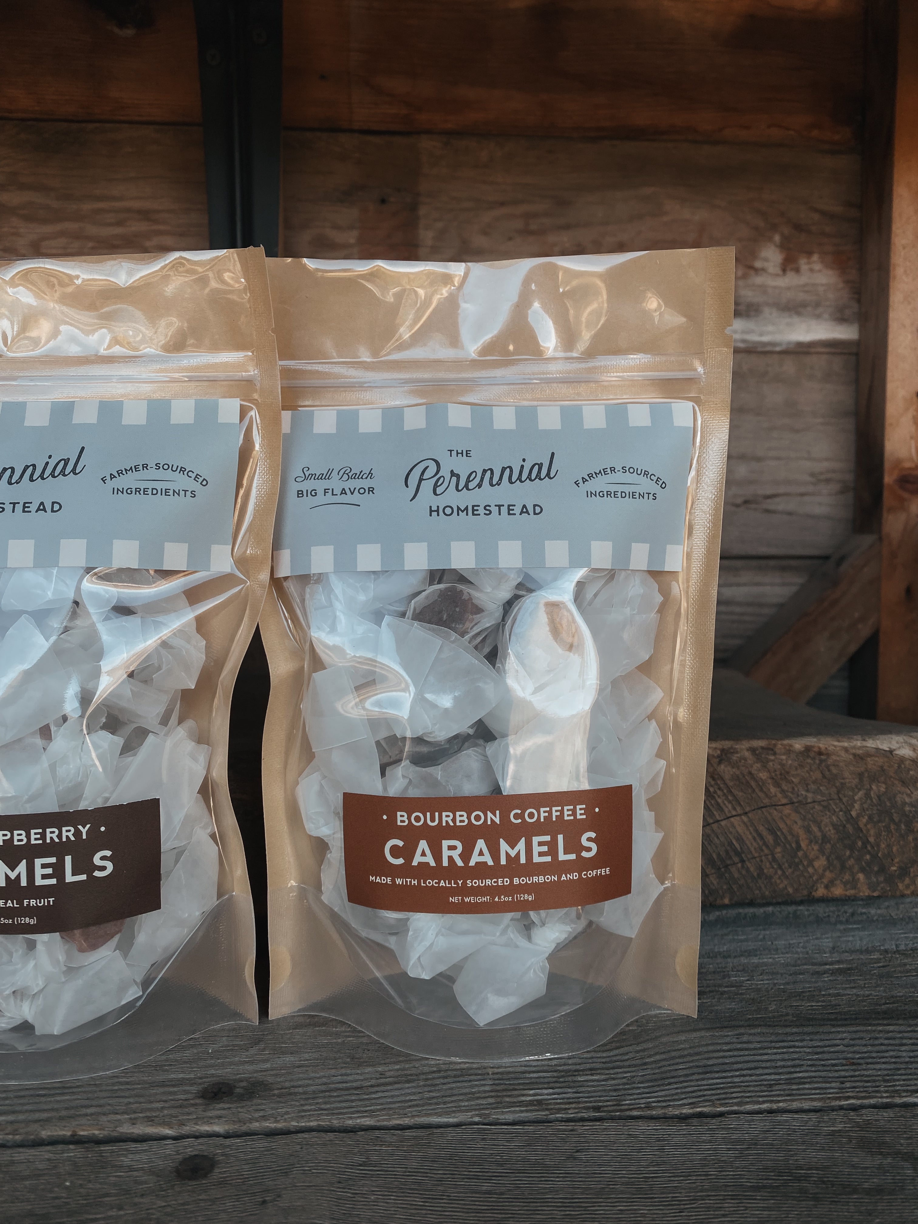 Bourbon Coffee Caramels