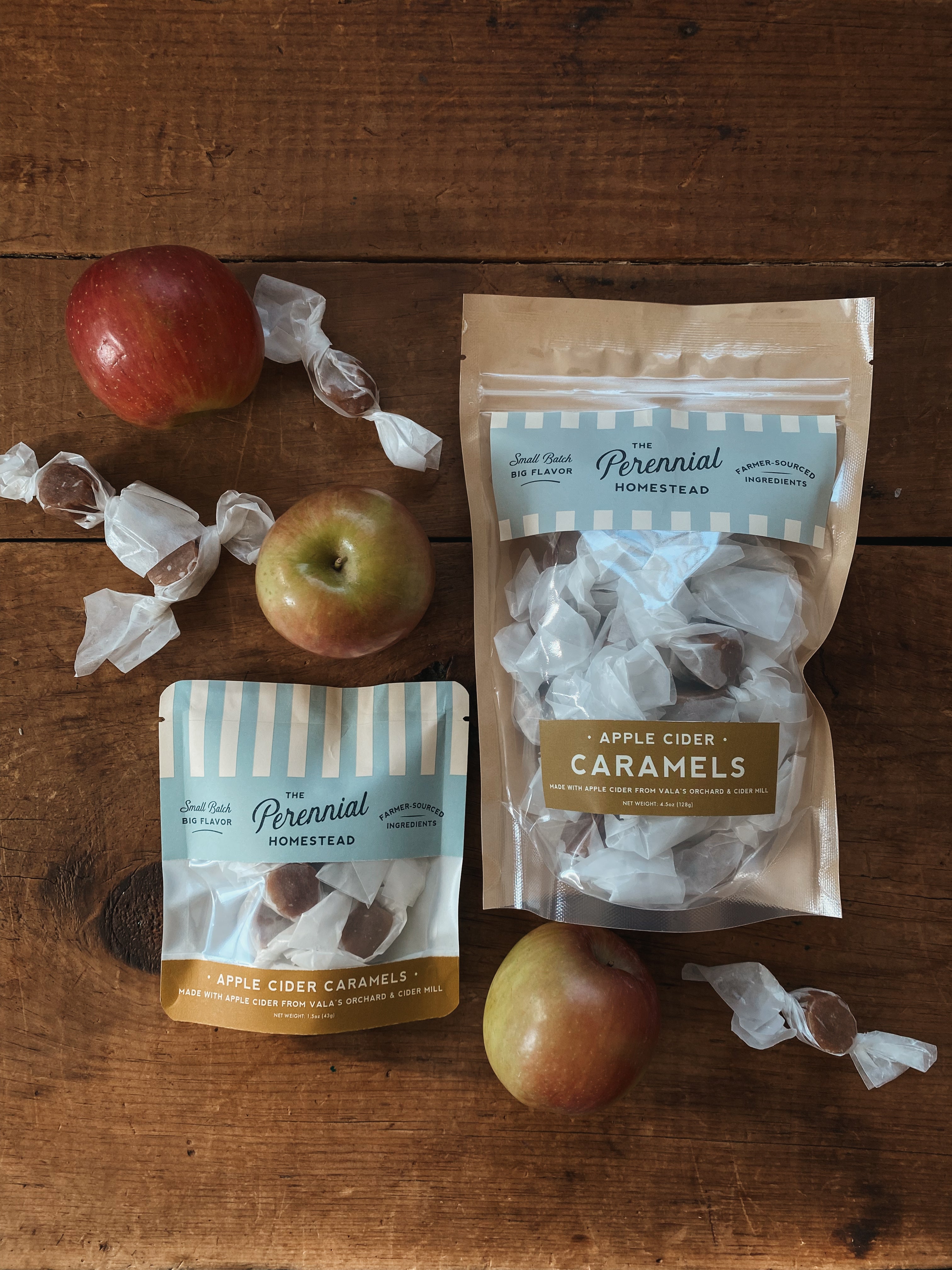 Apple Cider Caramels