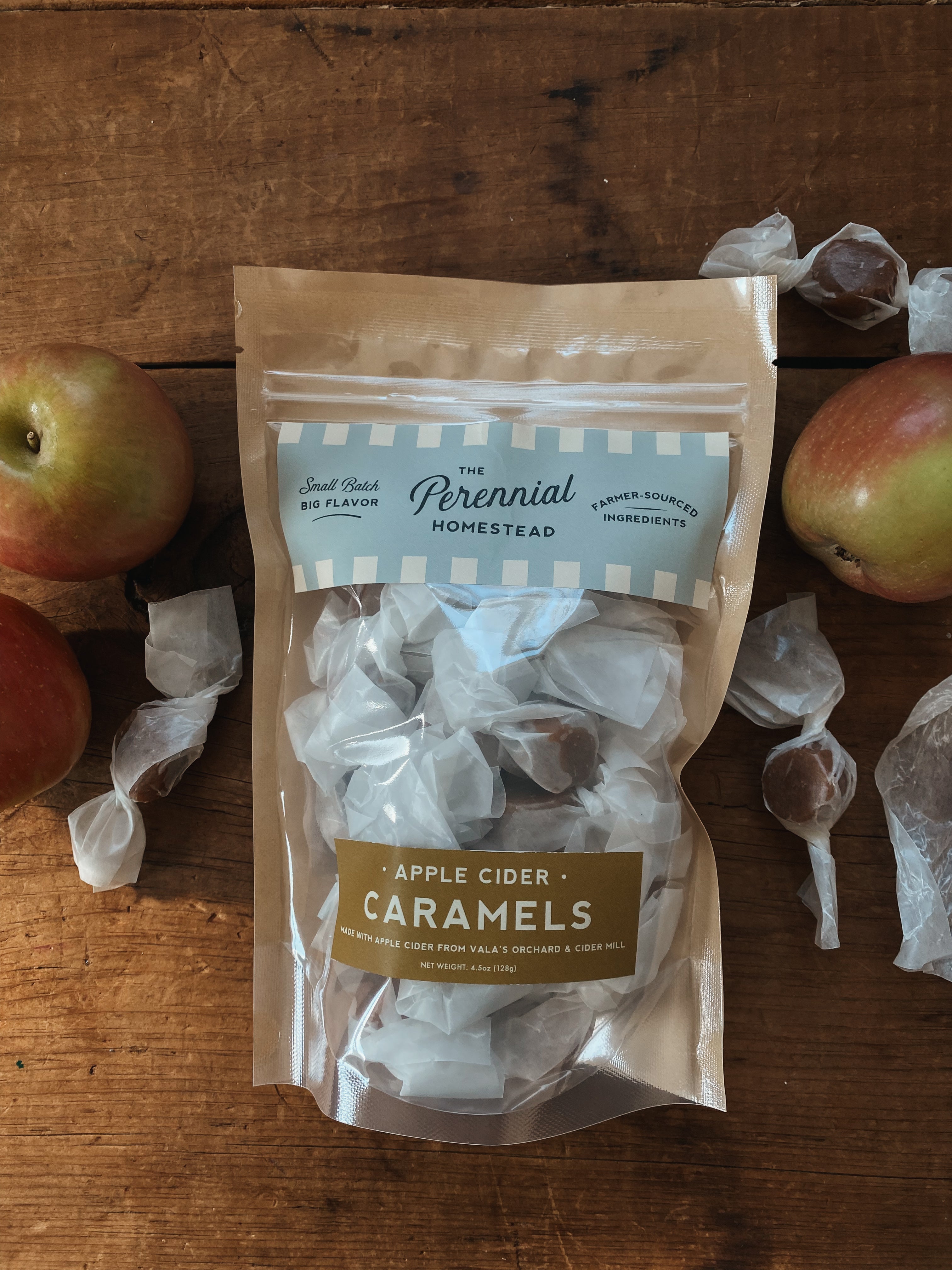 Apple Cider Caramels