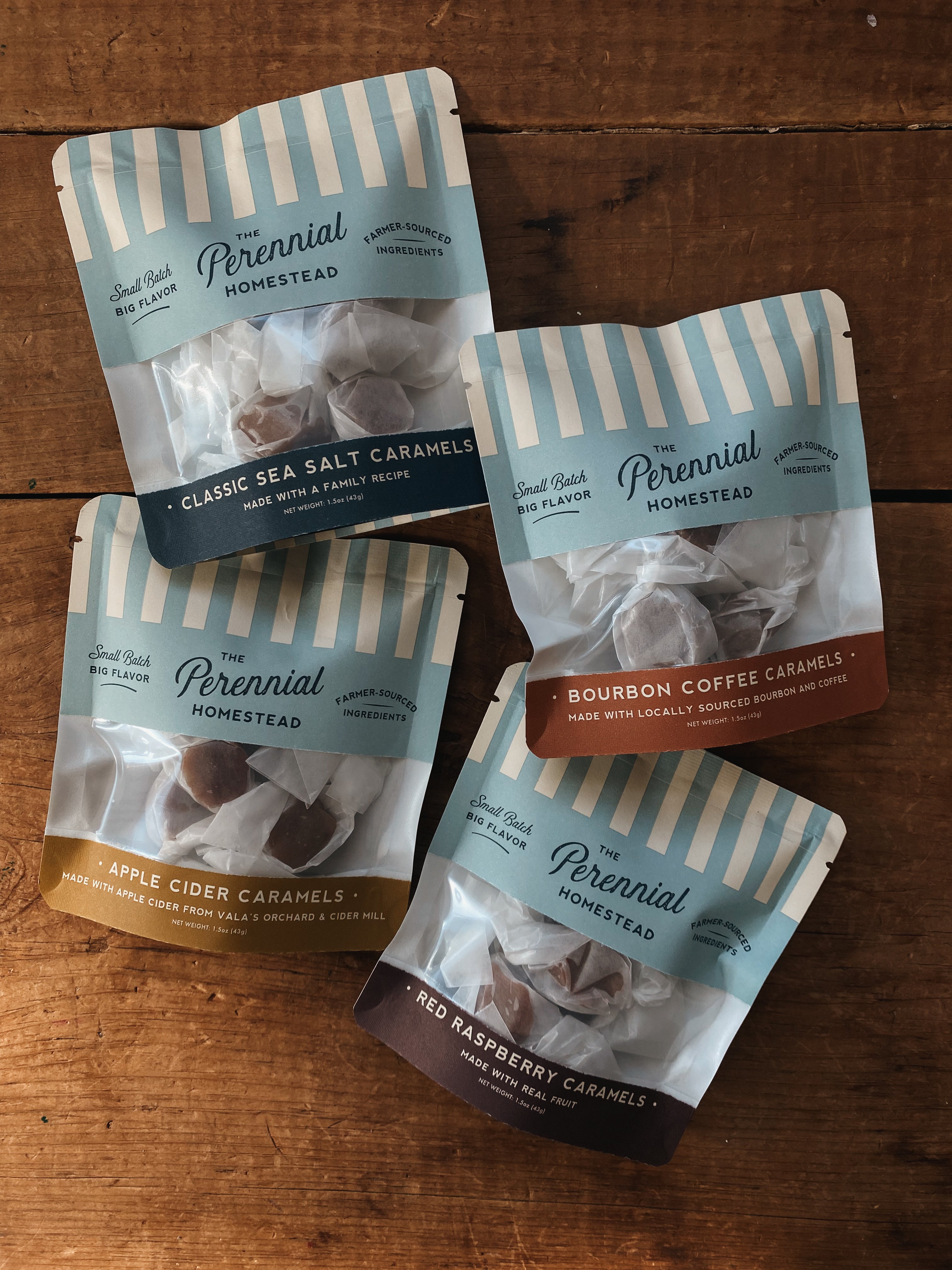 Perennial Homestead Caramel Sampler