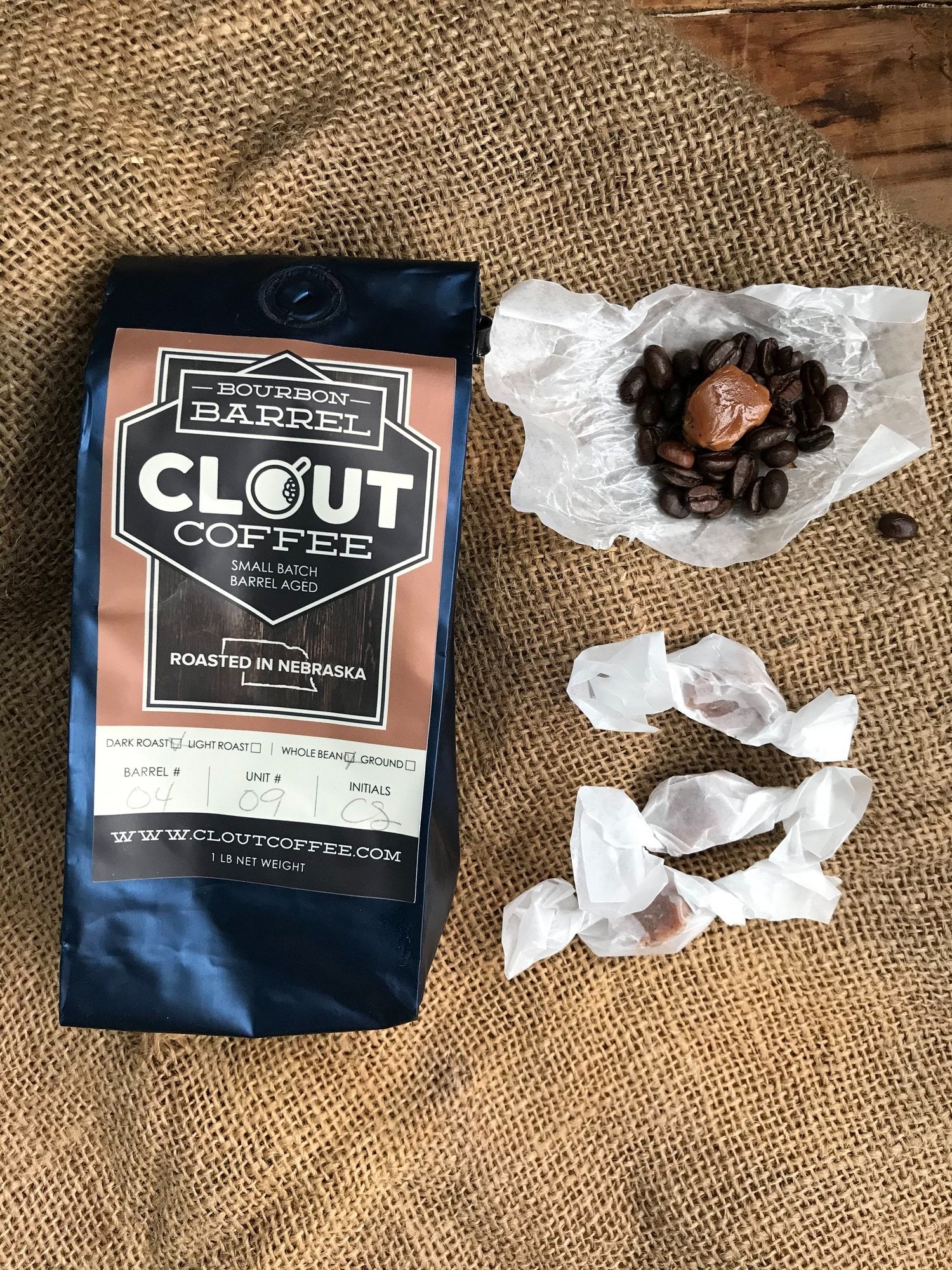 Bourbon Coffee Caramels