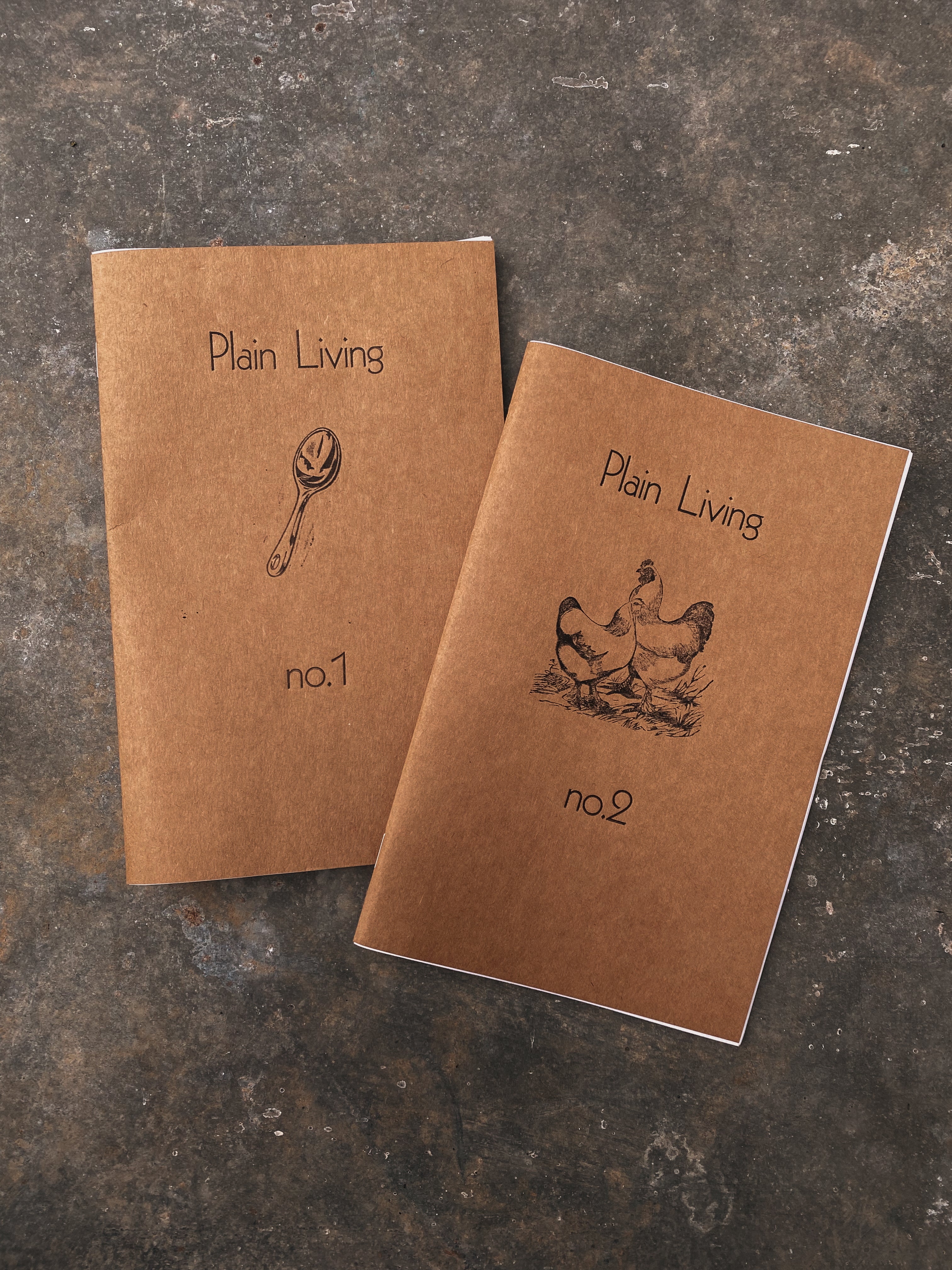 Plain Living Homesteading Zines