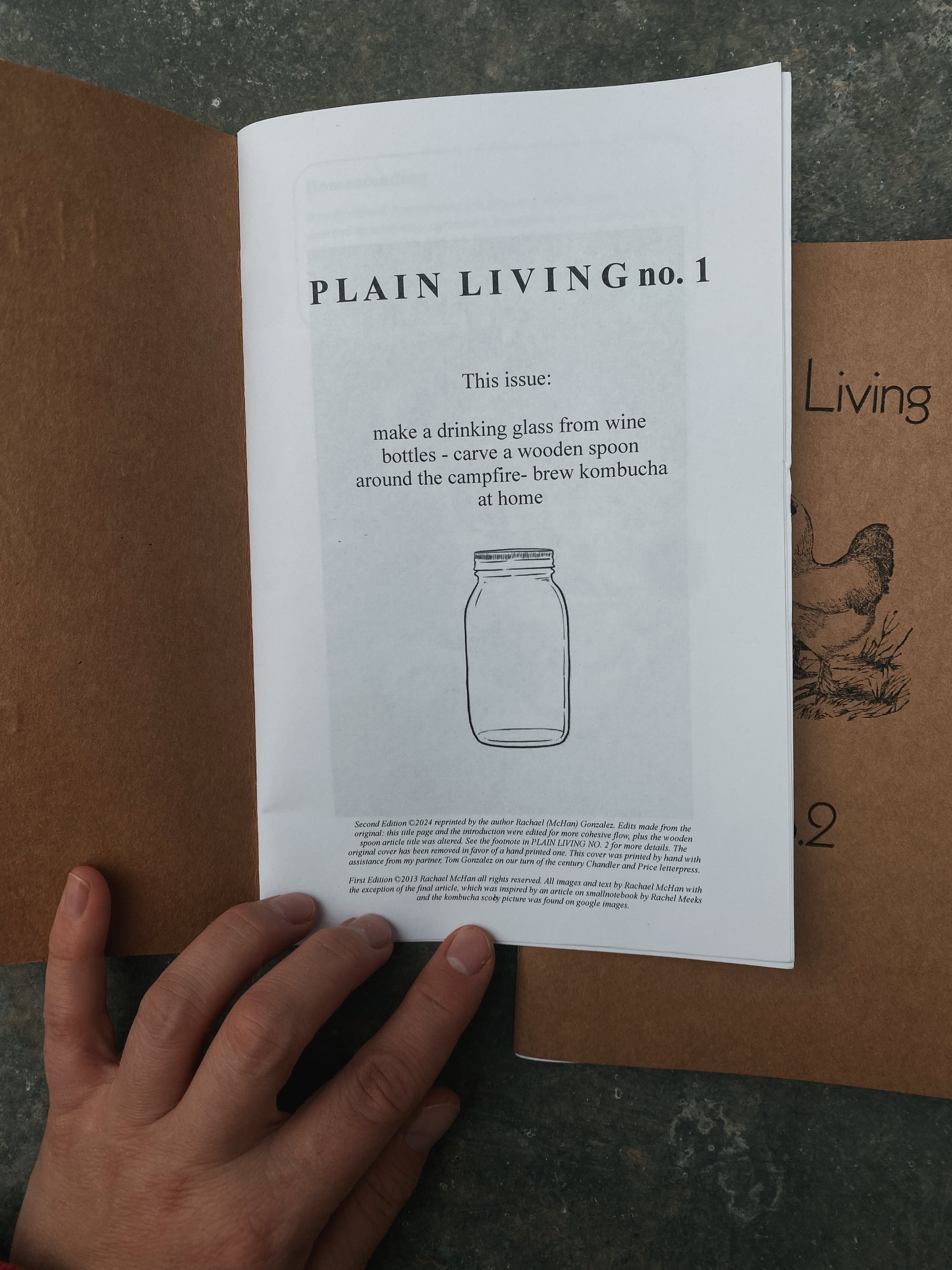 Plain Living Homesteading Zines