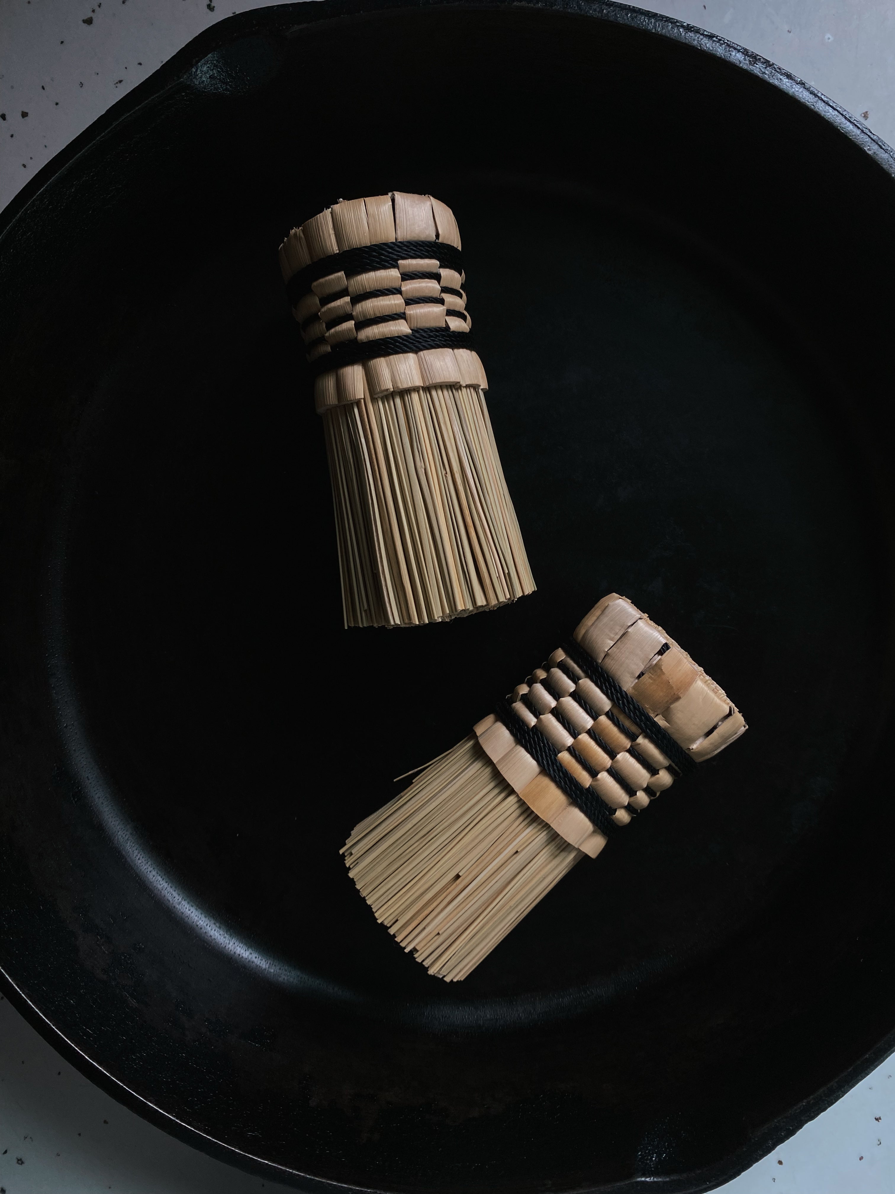 Broomcorn Skillet Scrubber