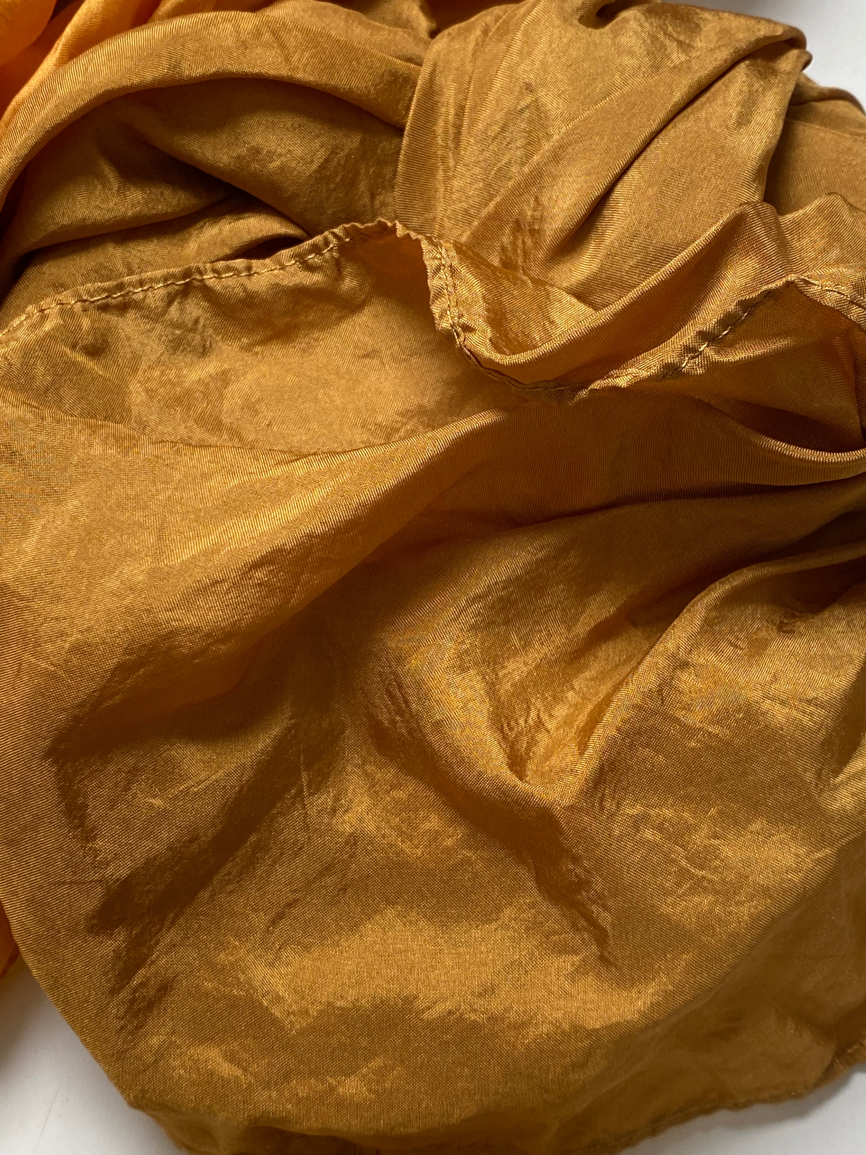 Botanically Dyed Silk Scarf