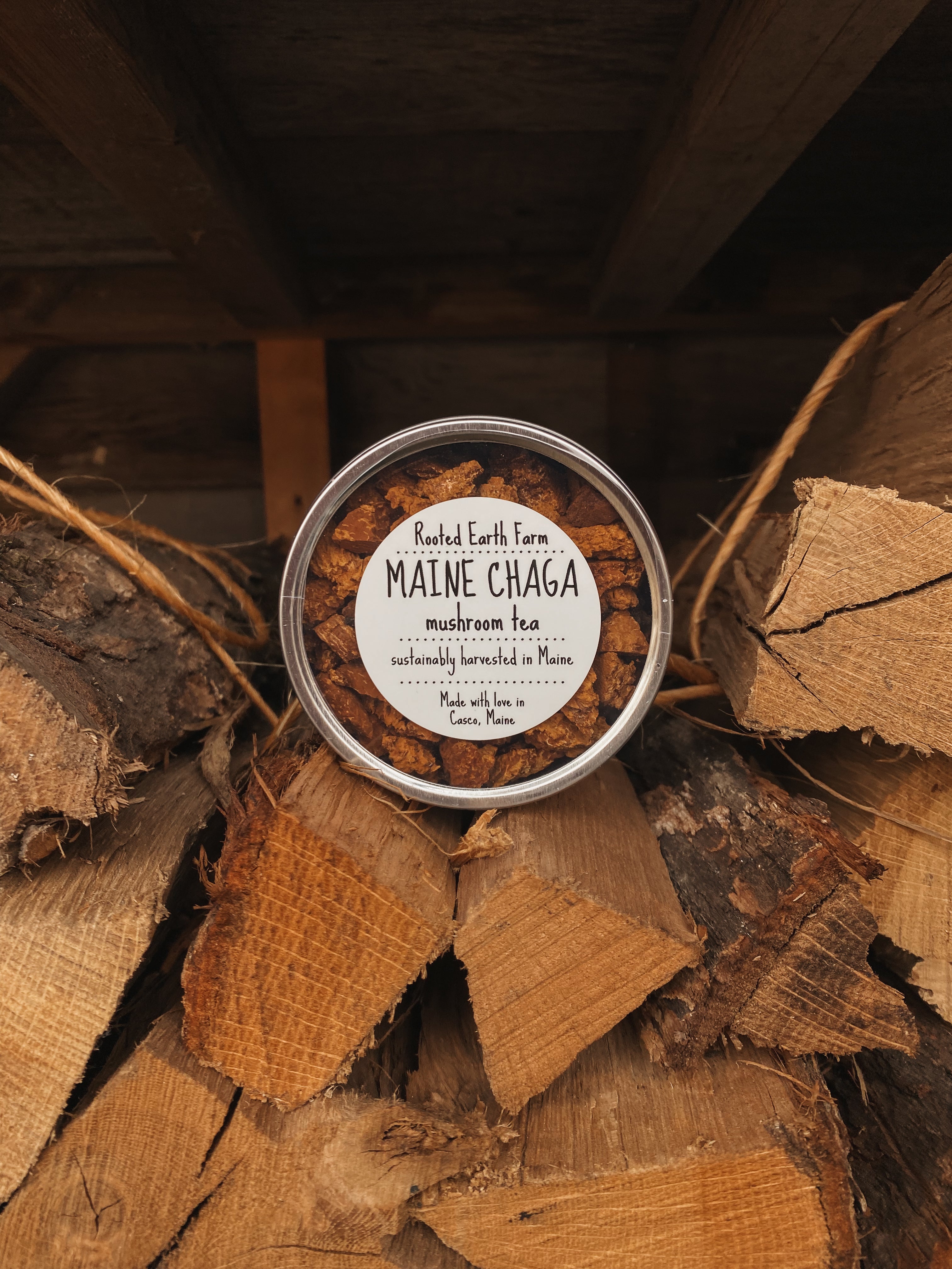 Wildcrafted Chaga Mushroom Tea