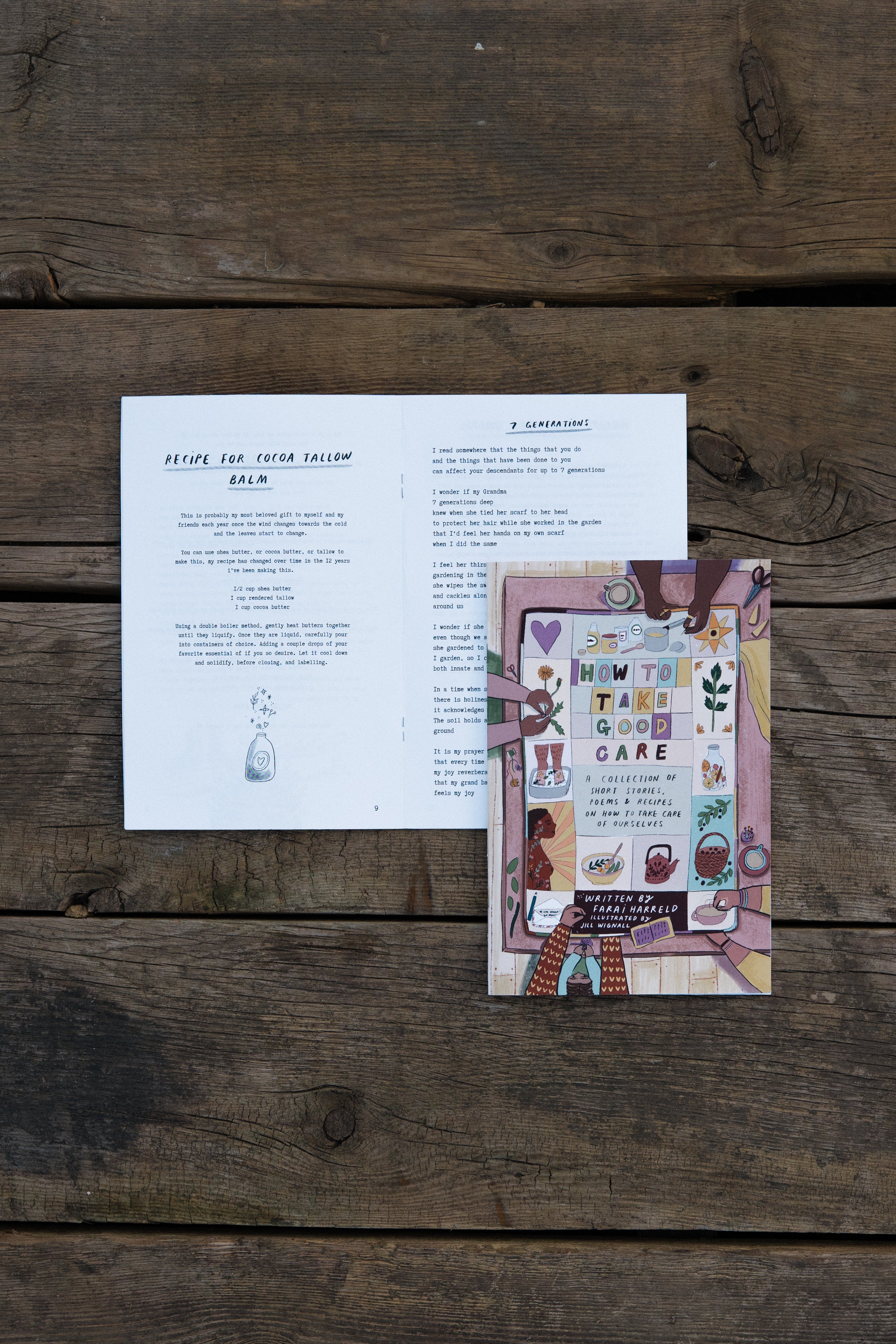 How to Take Good Care Zine