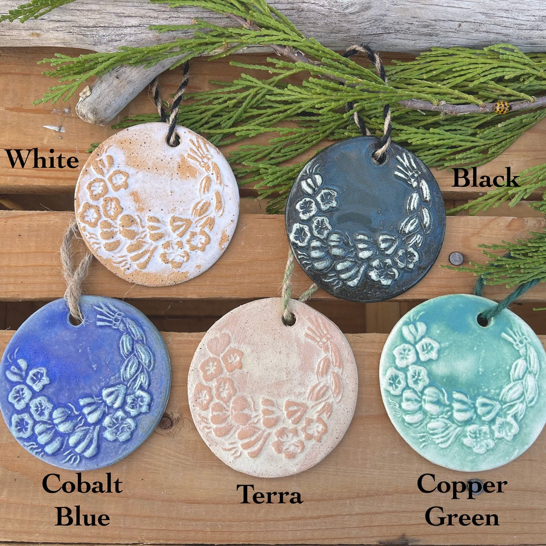 Garlic Braid Charm Ornament