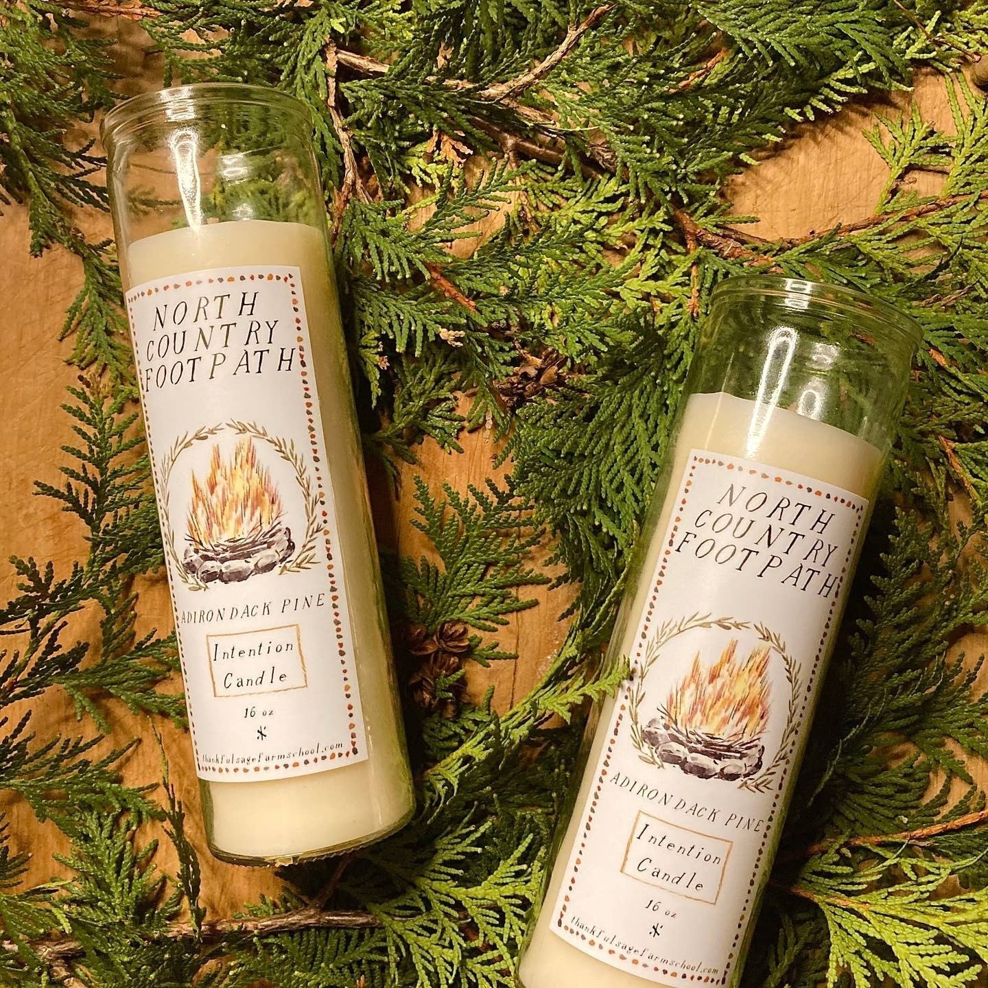 Pine Oil Intention Candle