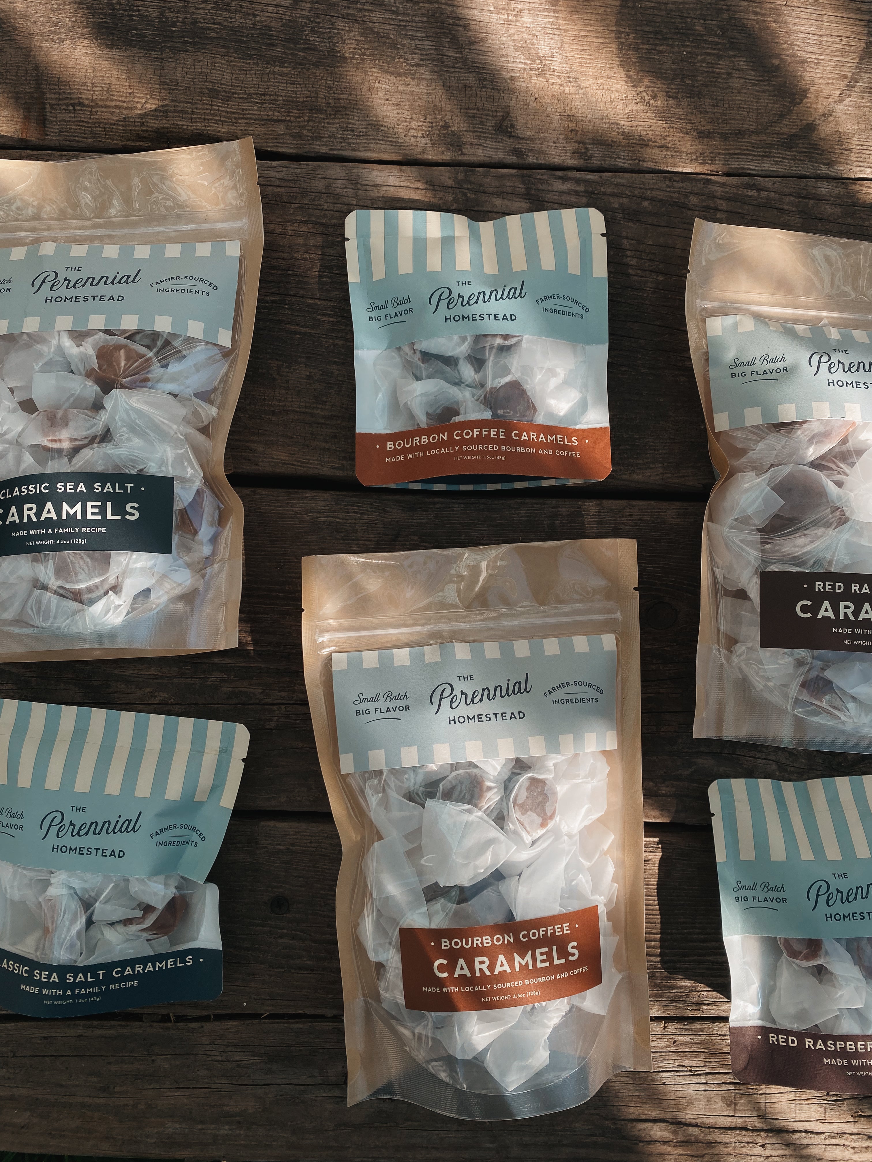 Case of Bourbon Coffee Caramel Gift Bags - 10 Bags