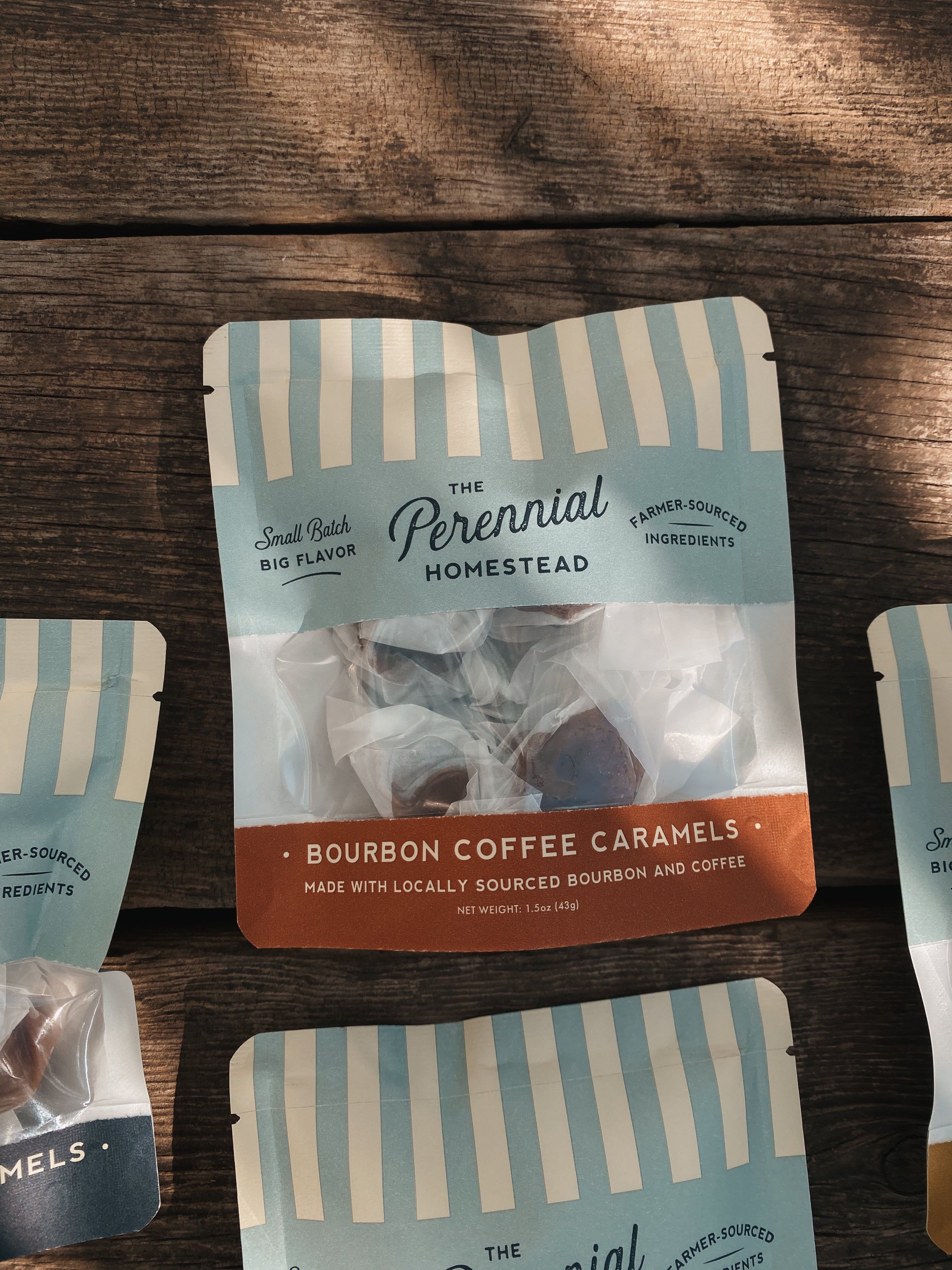 Case of Bourbon Coffee Caramel Gift Bags - 10 Bags