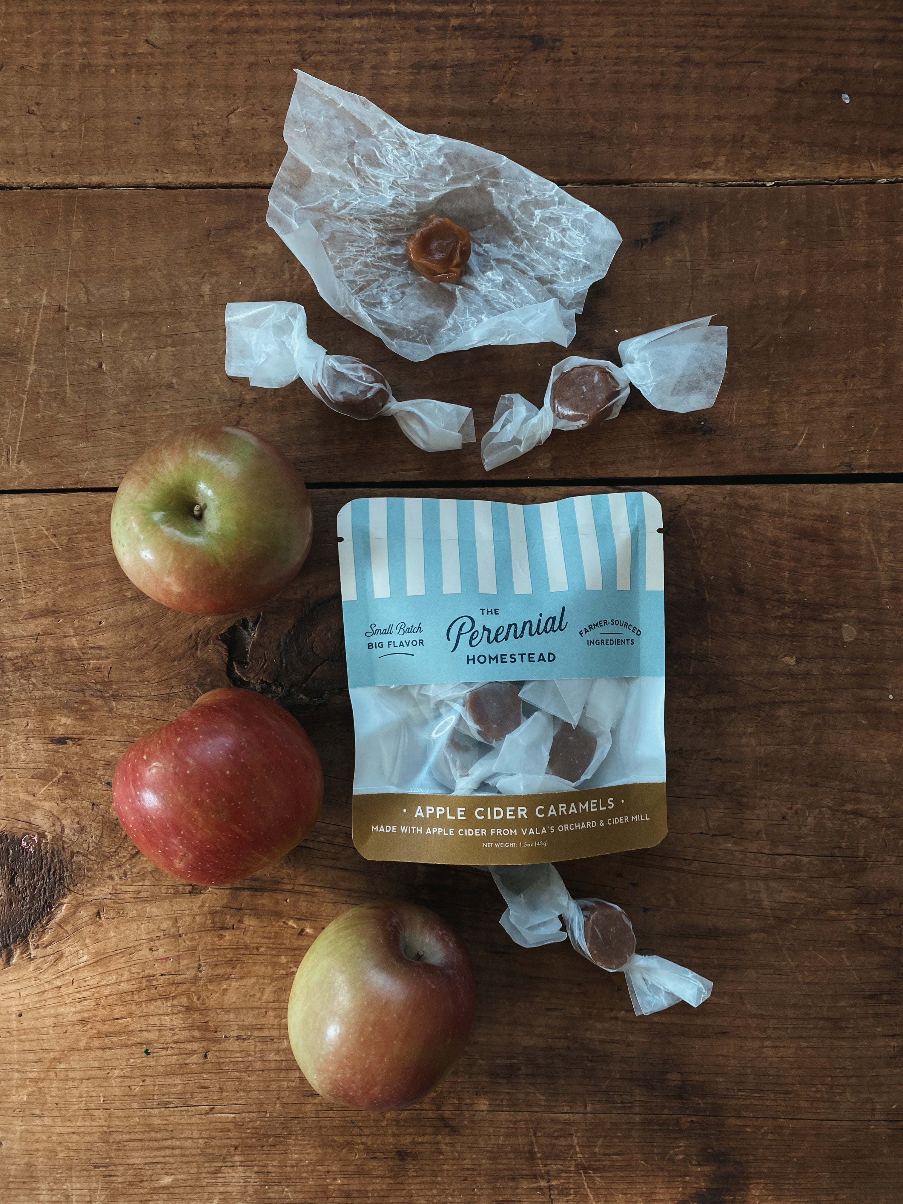Apple Cider Caramels