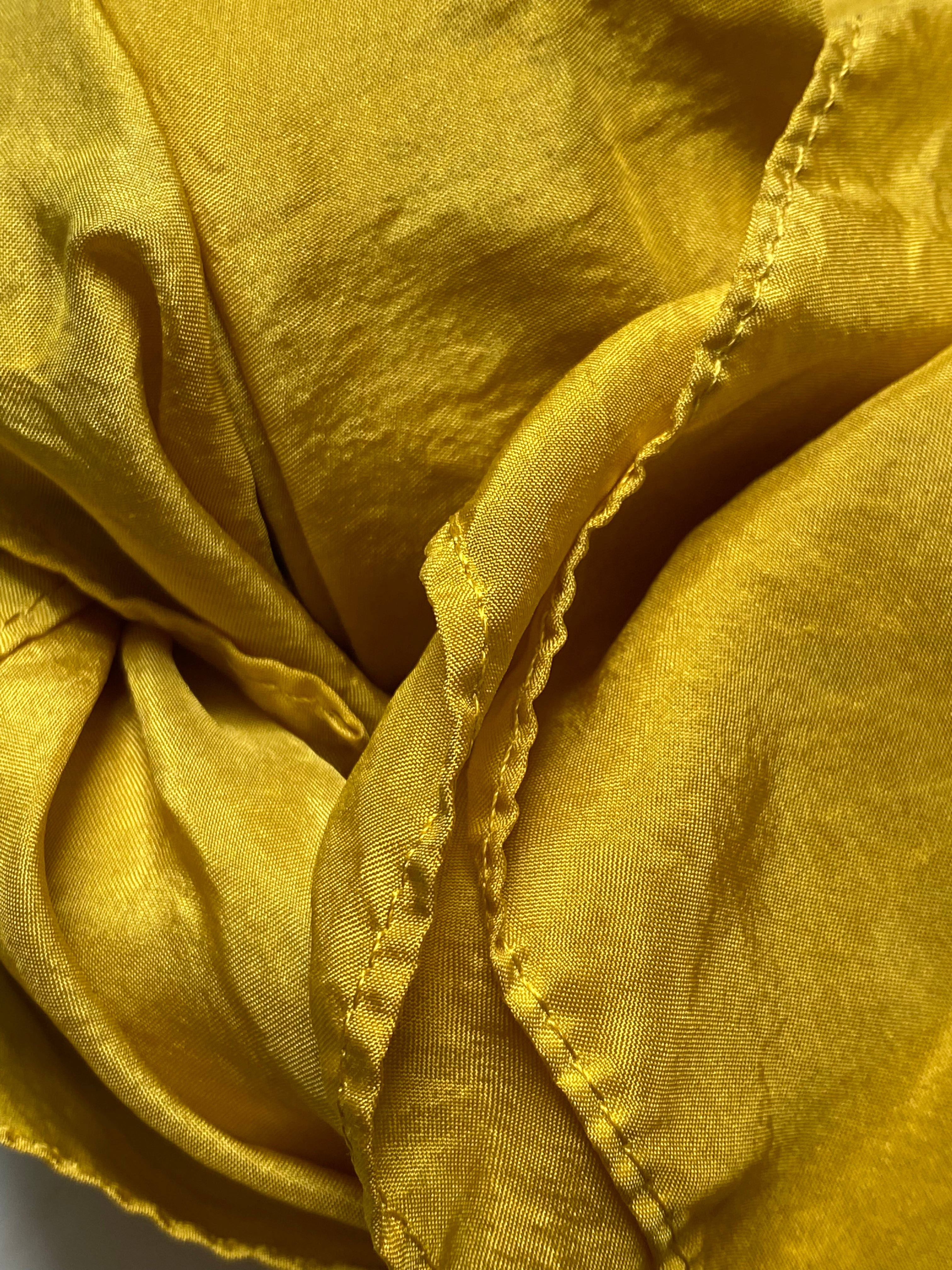 Botanically Dyed Silk Scarf