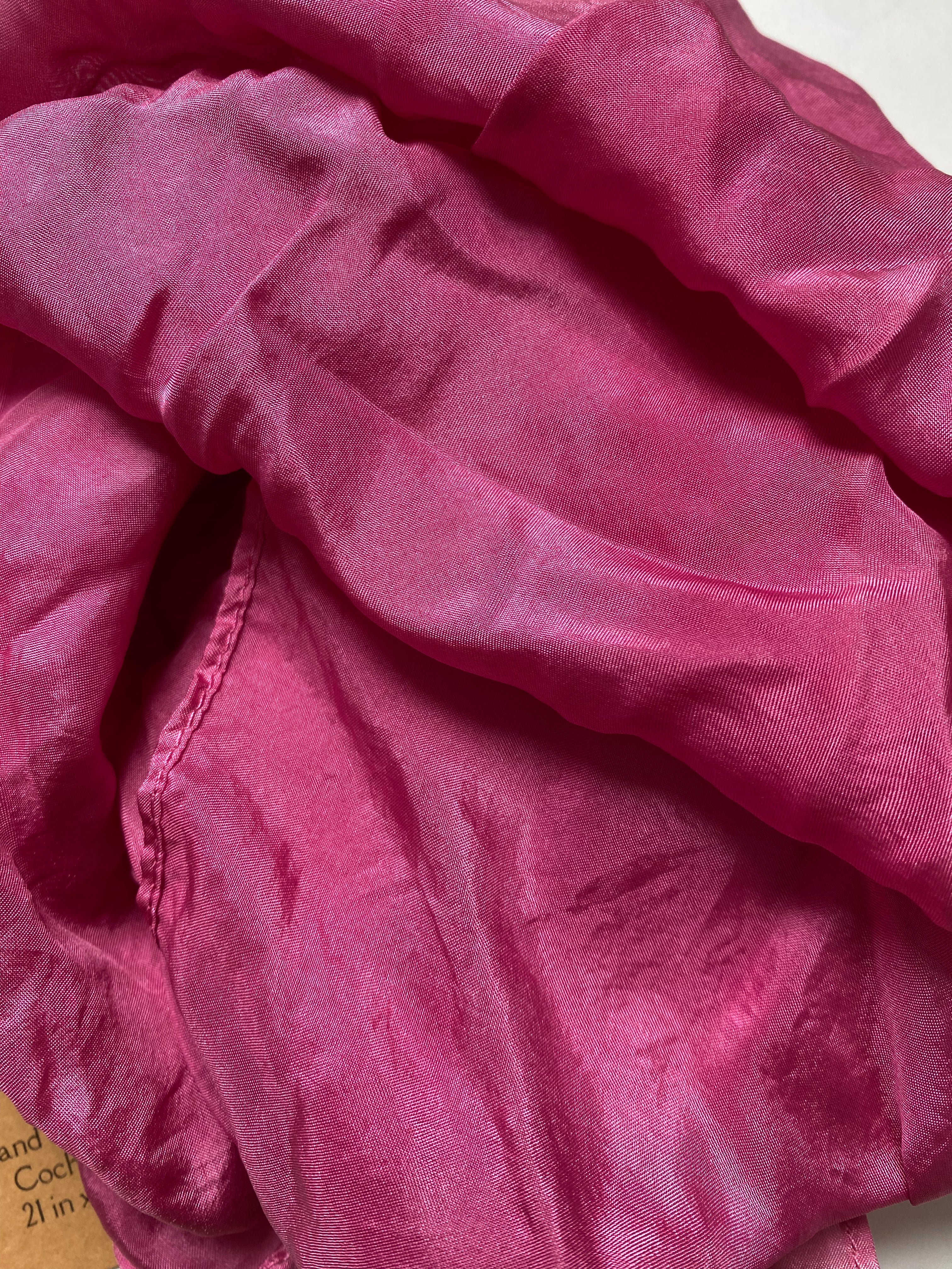 Botanically Dyed Silk Scarf