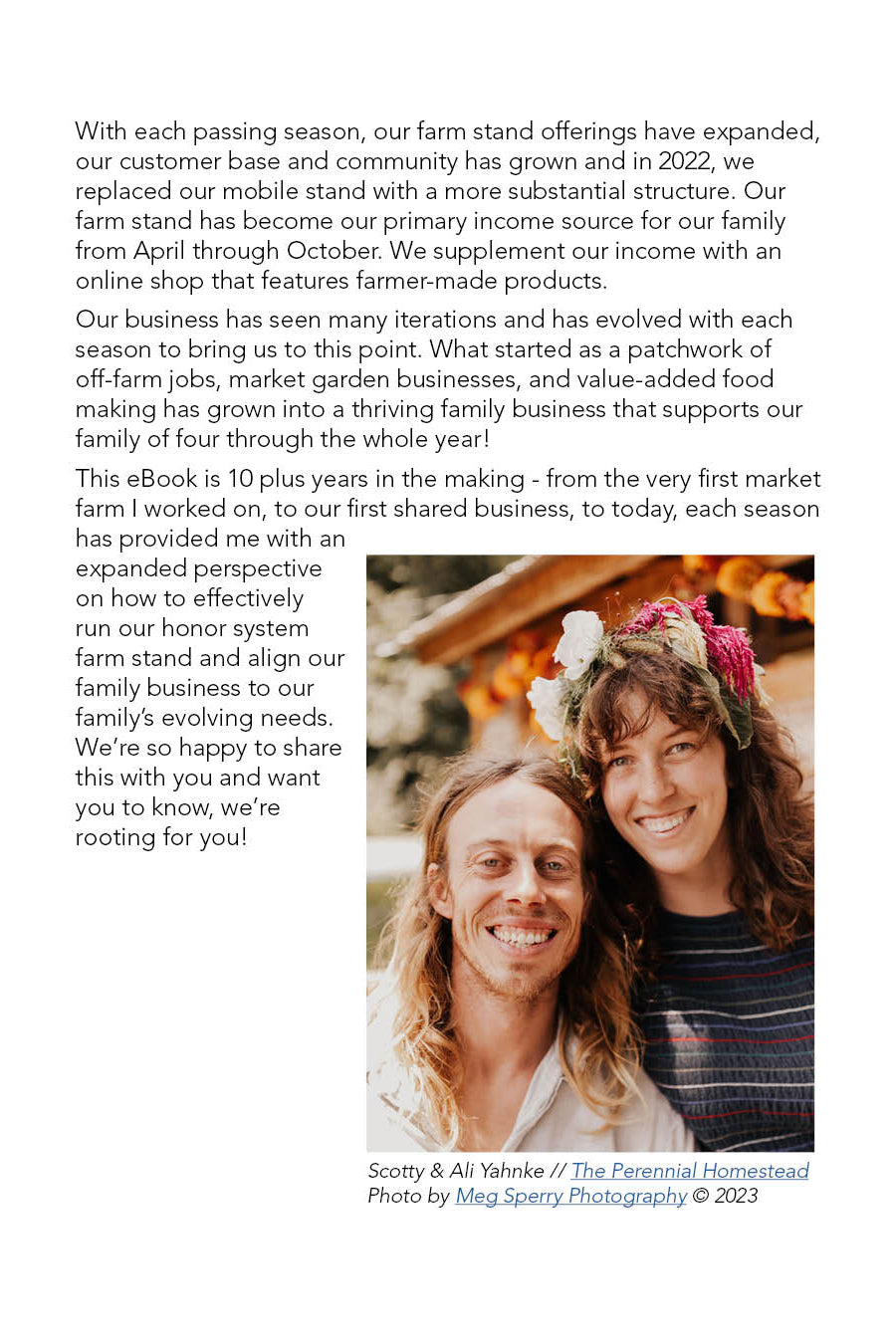 Farm Stand E-Book