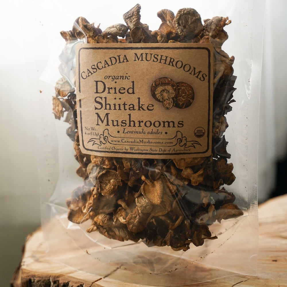 Organic Dried Shiitake Mushrooms